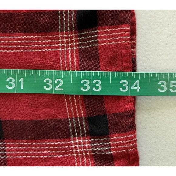 J.Jill Women’s Tartan Plaid Tunic Boho Grunge Cottagecore Babydoll Casual Sz 2XL - Picture 9 of 9